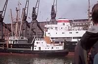 1965. Deutschland. Bremen. Hafen. Schiffe